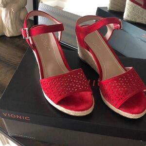 Vionic Wedge Sandals size 8.5